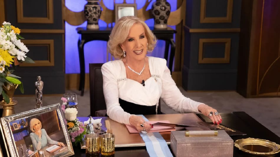 Mirtha Legrand. Foto: eltrece.