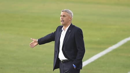 Hernán Crespo, técnico de San Pablo, NA