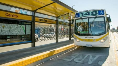 Metrobús, foto Ministerio de Transporte de La Nación