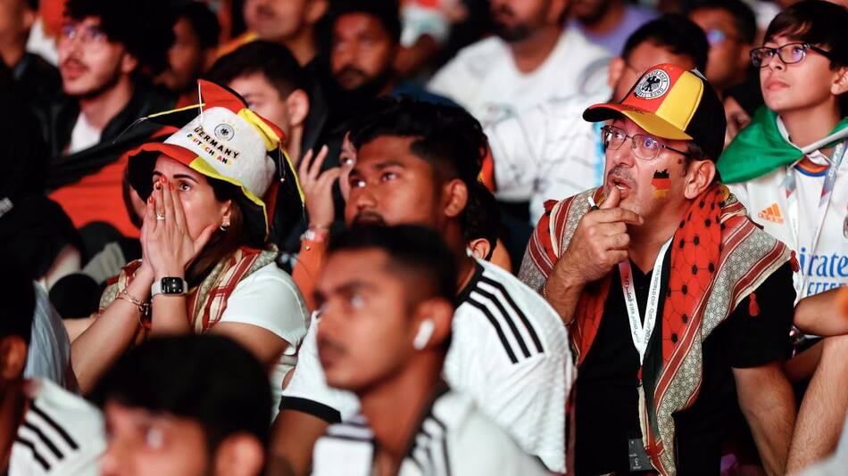 Derrota de Alemania en el Mundial de Qatar 2022. Foto: EFE.