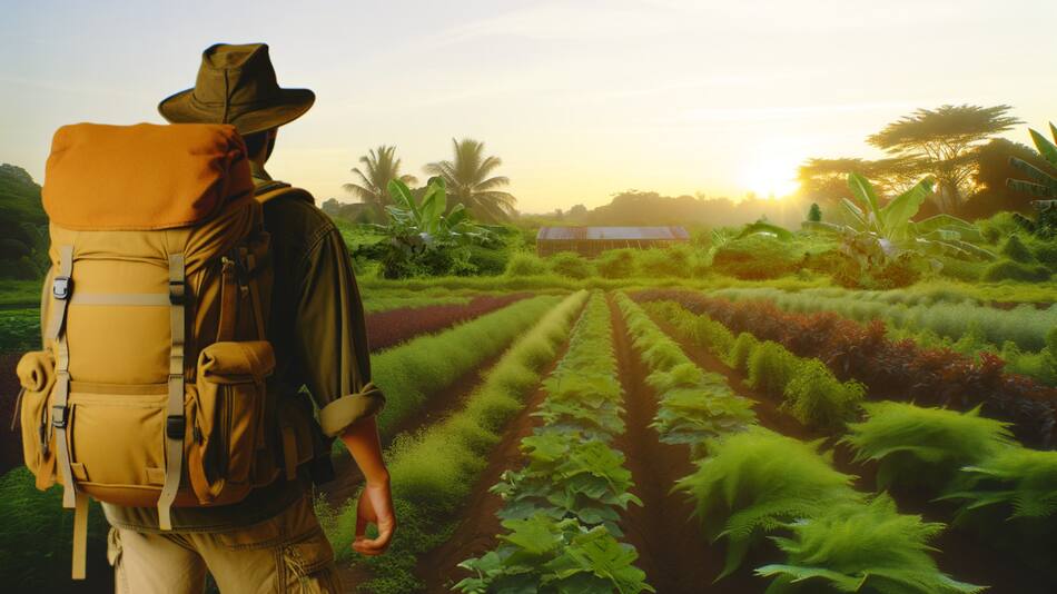 Descubrí el wwoofing: viaja y aprende sobre agricultura orgánica. Foto: Redacción canal26.com