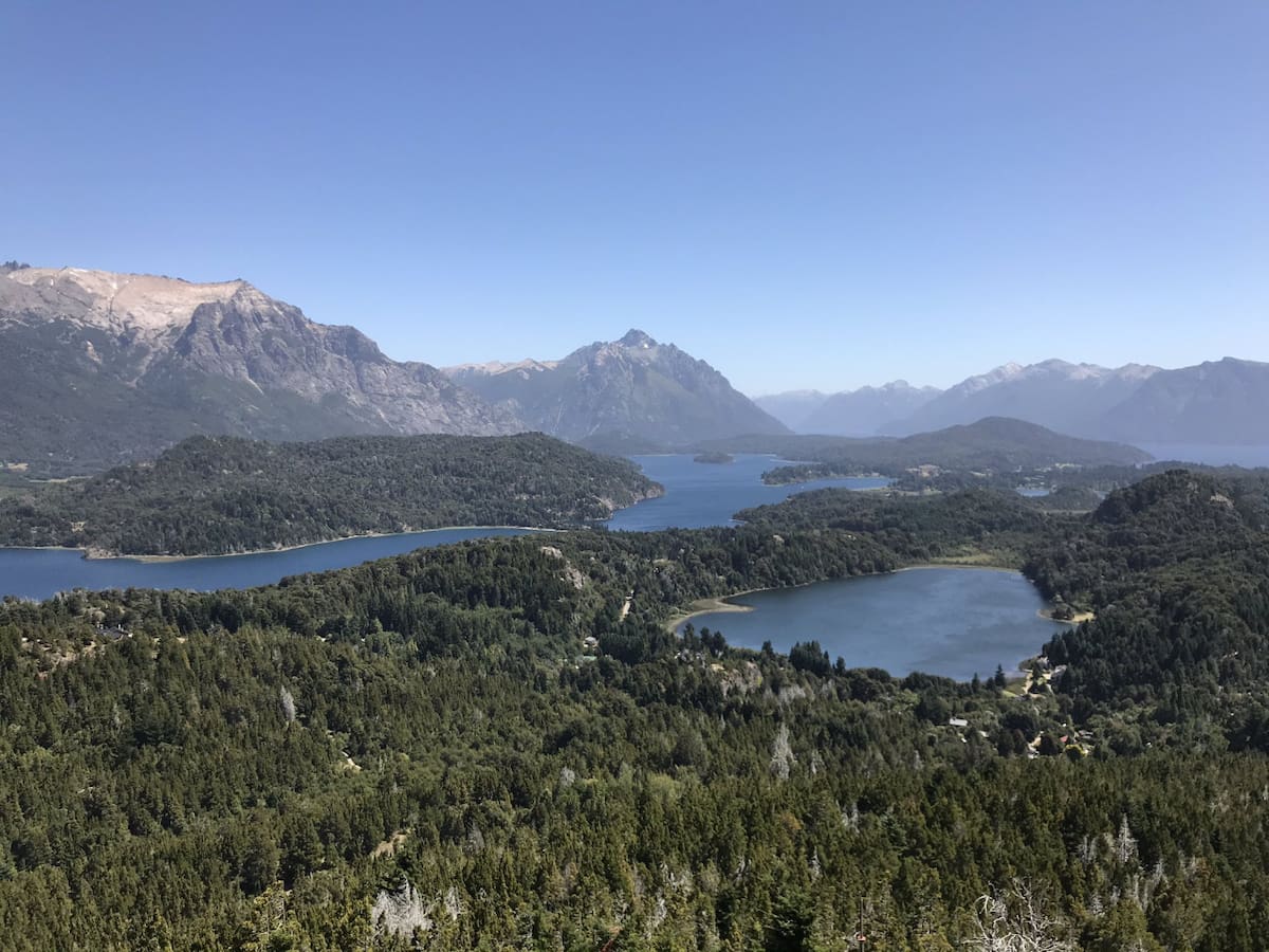 Cerro campanario. Bariloche. Foto: Twitter