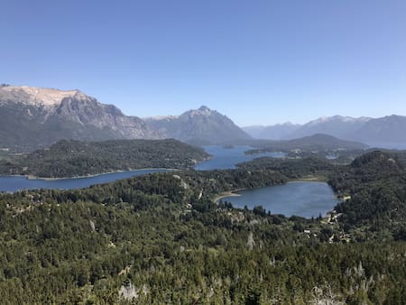 Cerro campanario. Bariloche. Foto: Twitter