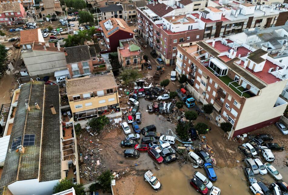 Inundaciones en Europa. Foto: Reuters.