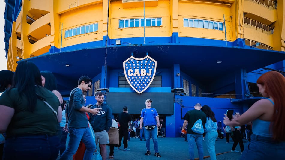 Hinchas de Boca Juniors. Foto: EFE