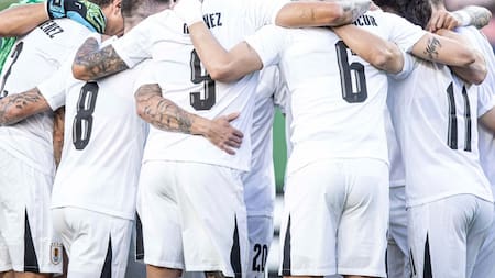 Selección de Uruguay. Foto: Twitter.