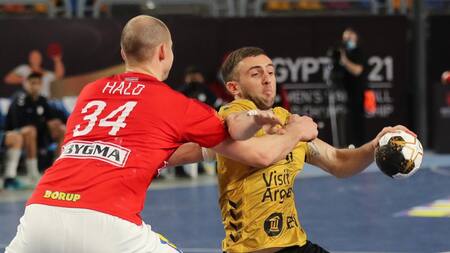 Mundial de Handball - Argentina vs. Dinamarca, REUTERS