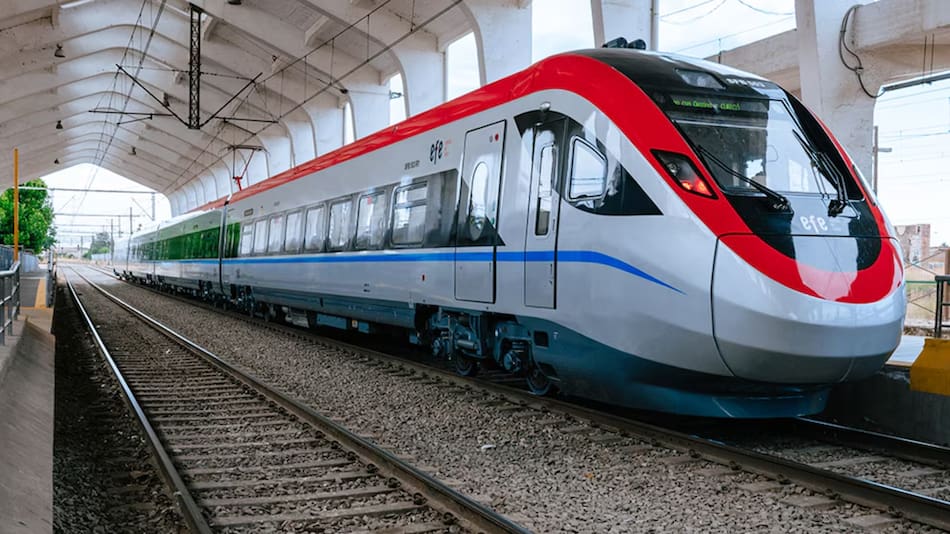 El tren más rápido de Sudamérica.