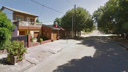 Vivienda en Campana. Foto: Street Views.