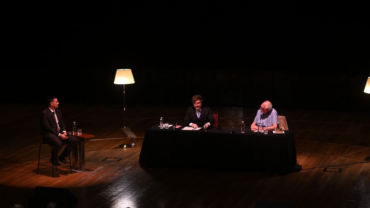 El presidente homenajeó a Adam Smith en un acto