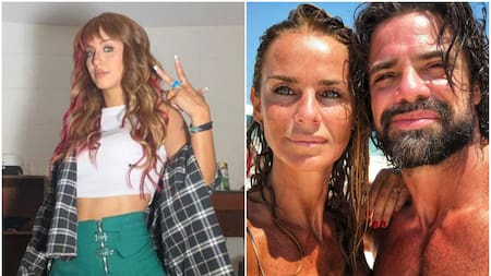 Flor Vigna, Sabrina Rojas y Luciano Castro. Fotos: Instagram.