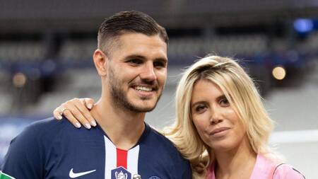 Wanda Nara y Mauro Icardi. Foto: Instagram Wanda Nara.