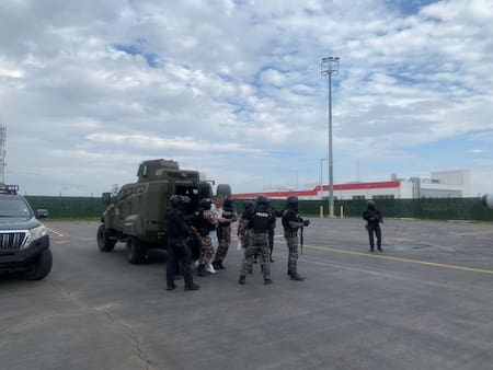 Foto de las Fuerzas Armadas de Ecuador que muestra al exvicepresidente Jorge Glas. Foto: EFE