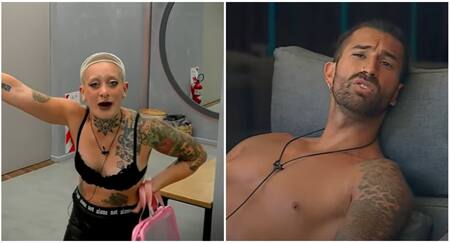 Furia y Licha de Gran Hermano. Foto: captura Telefe.