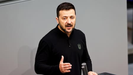 Volodímir Zelenski, presidente de Ucrania. Foto: EFE.
