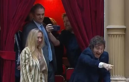 Javier Milei en el Congreso