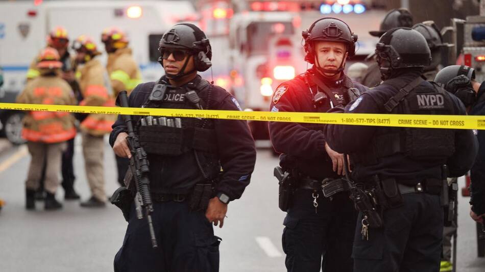 Tiroteo en subte de Nueva York, disparos, heridos, foto AFP