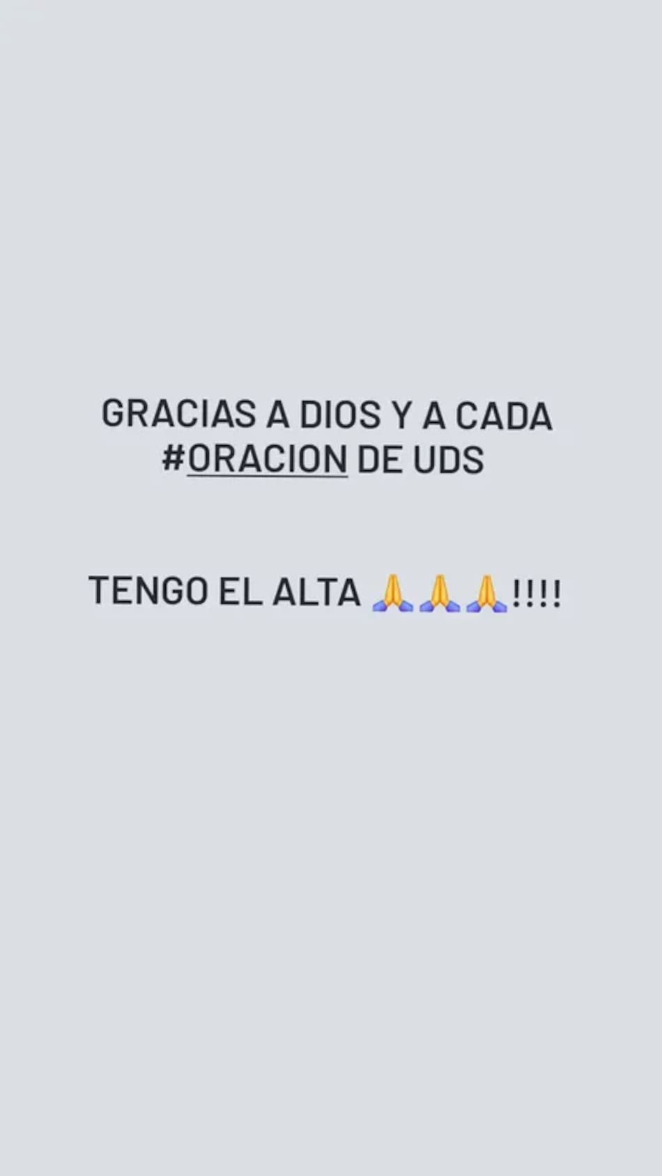 Mensajes de Silvina Scheffler por su internación por leptospirosis.