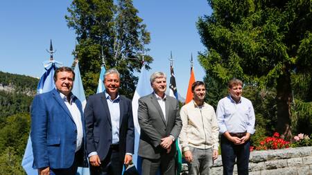 Cumbre de gobernadores en la Patagonia. Foto: @rionegrogob