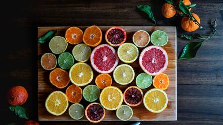 Frutas, citricos. Foto Unsplash.