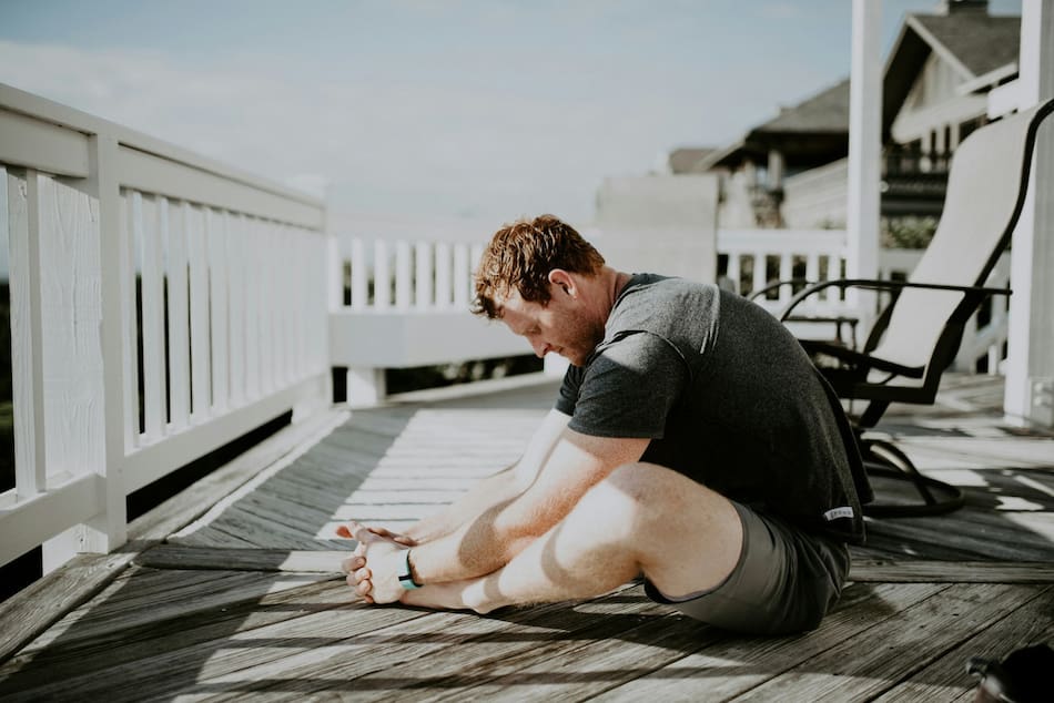 Estiramiento. Foto Unsplash.