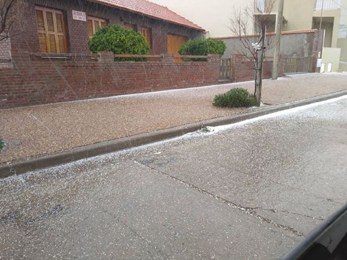 Graupel. Foto: SMN