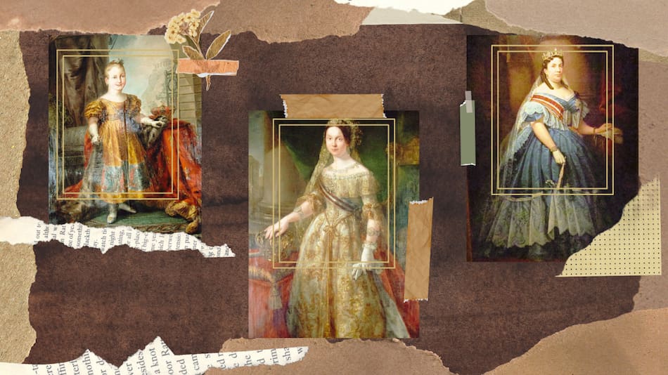 Isabel II de España. Foto: Canal 26 / Biblioteca Virtual Miguel de Cervantes.
