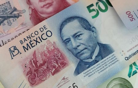 Peso mexicano. Foto: Unsplash