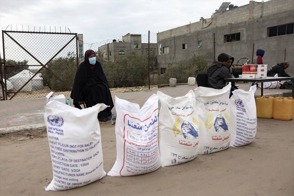 UNRWA. Foto: EFE