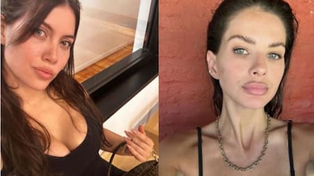 La China Suárez y Wanda Nara. Foto: Redes sociales