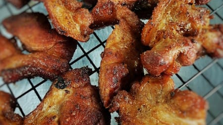 Chicharron, el novedoso superalimento. Foto: X