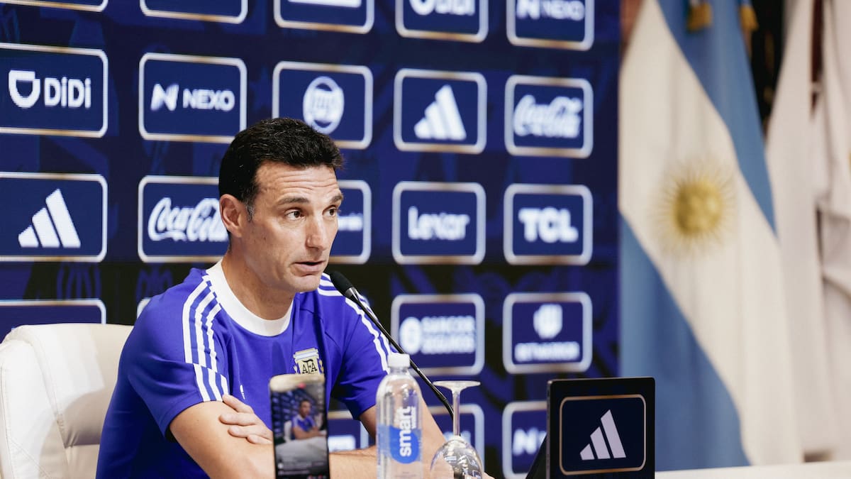 Lionel Scaloni habló de todo antes del amistoso ante Mauritania: Messi, Di María, la renovación de su contrato y la lista del Mundial