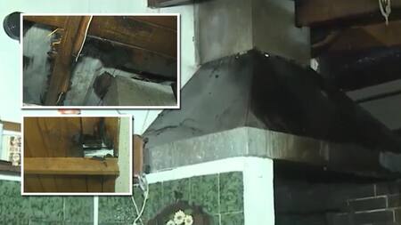 Incendio en quincho de Recoleta