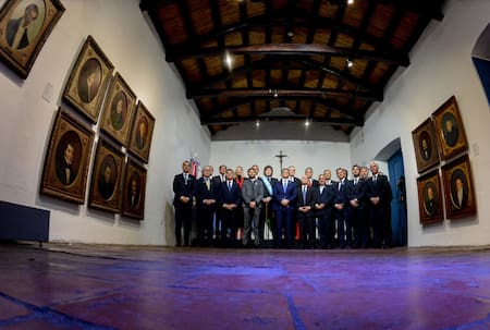 Javier Milei y los gobernadores firmaron el Pacto de Mayo el 9 de julio en Tucumán. Foto: Prensa Presidencia