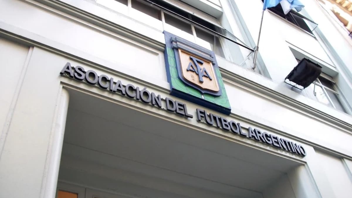 Sede de la AFA, en la calle Viamonte.
