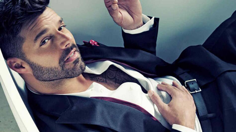 Ricky Martin festejó su cumpleaños en infartante sunga
