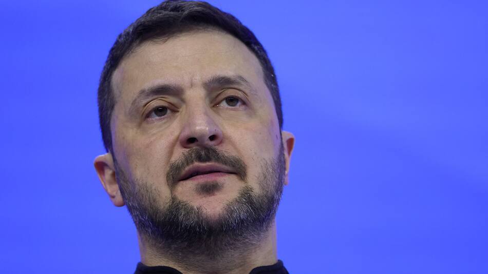 Volodímir Zelenski, presidente de Ucrania.