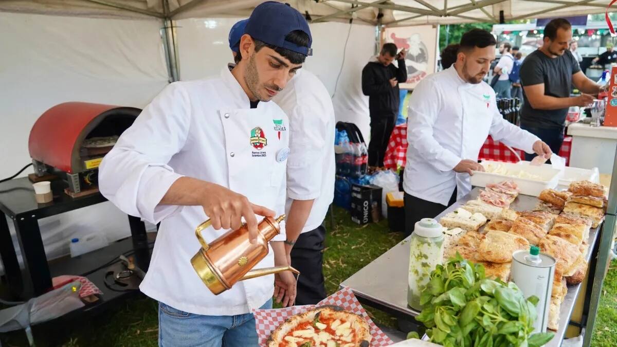 Festival de la Gastronomía Italiana en La Plata.