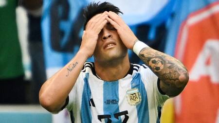 Lautaro Martínez no está disponible en la Selección Argentina. Foto: EFE