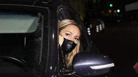 Rocío Oliva no pudo ingresar al velatorio