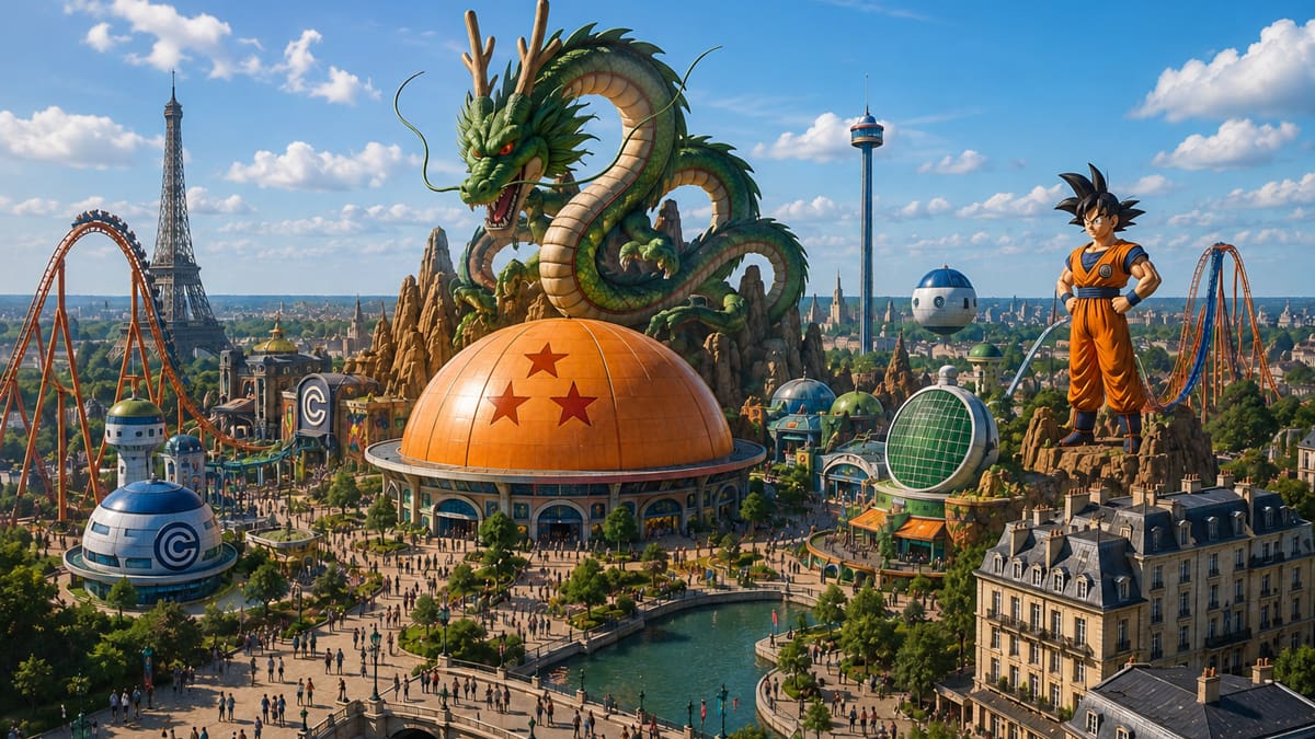 Francia tendrá un parque temático de Dragon Ball en París.