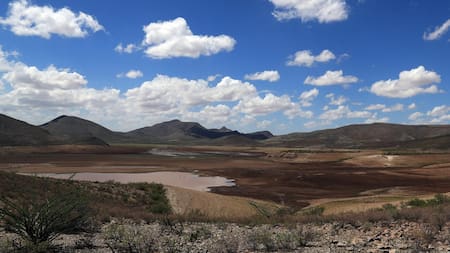 Sequía en México. Foto: EFE.