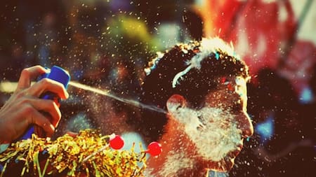 Carnaval, espuma de carnaval. Fuente: Salud Tucumán