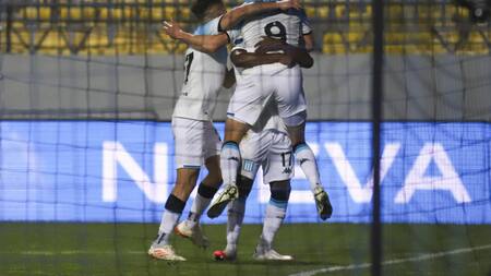 Copa Sudamericana, Huachipato vs. Racing. Foto: EFE.