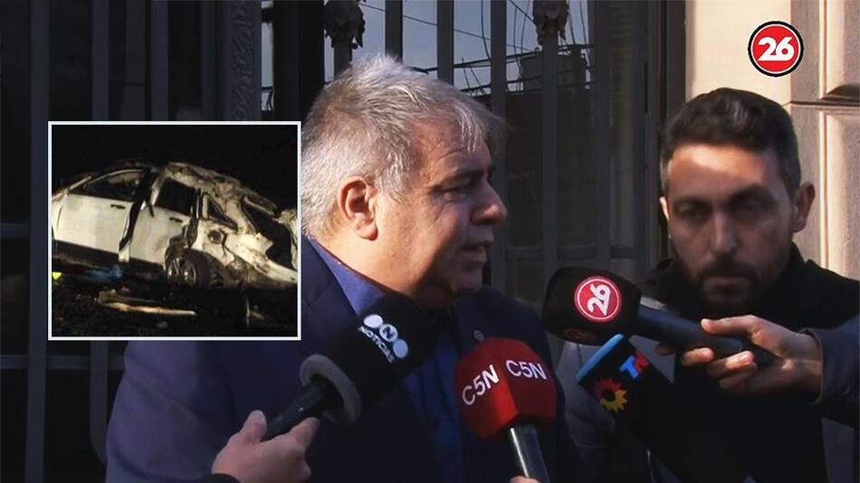 Miguel Angel Pierri, abogado de El Pepo, declaraciones a la prensa, Canal 26