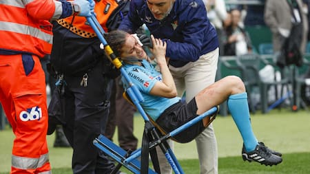 La jueza de línea española Guadalupe Porras Ayuso. Foto: EFE.