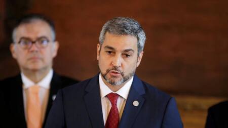 Mario Abdo - Presidente Paraguay Foto Reuters