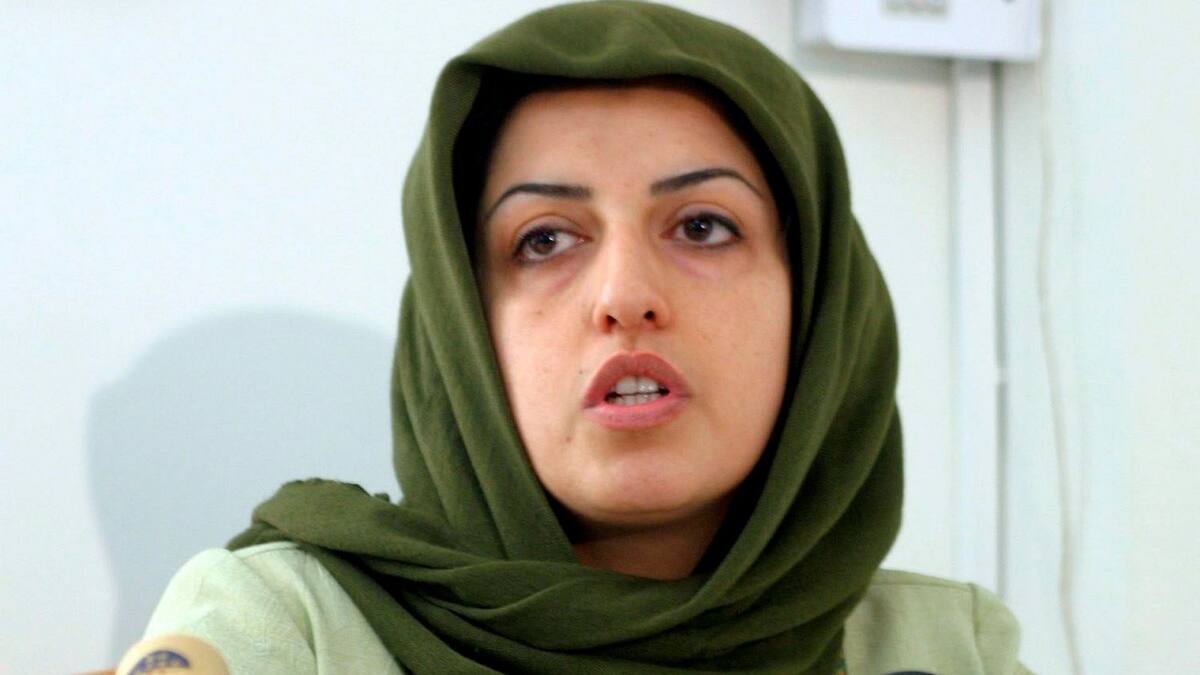 Narges Mohammadi.