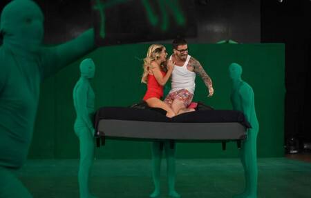 Fede Bal y Laura Fernández en el Bailando