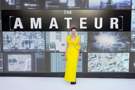 Caitriona Balfe, de Claire en Outlander a esposa de un espía ruso en El Amateur. Foto: Prensa